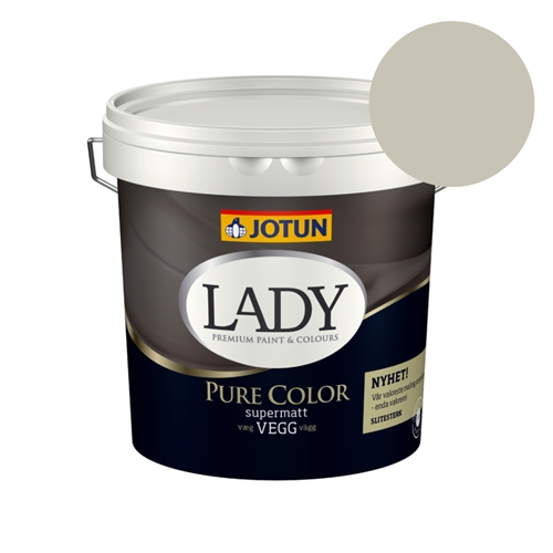 TILBUD: Jotun Lady Pure Color 2,7 l. Vægmaling - 10679 Washed Linen