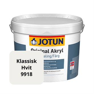 JOTUN Original Murmaling - Klassisk Hvit 9918