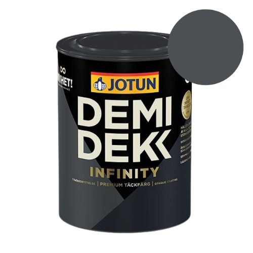 TILBUD: JOTUN DEMIDEKK Infinity 0,68 l. Farve: 7016 Anthracite Grey
