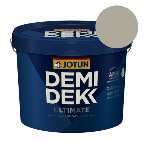 TILBUD: JOTUN DEMIDEKK Ultimate 2,7 l. Farve: 0394 Varmgrå