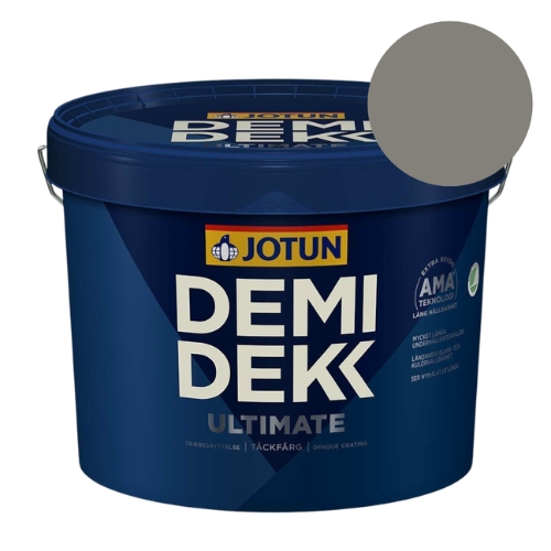 TILBUD: JOTUN DEMIDEKK Ultimate 2,7 l. Farve: 1462 Grå Skifer