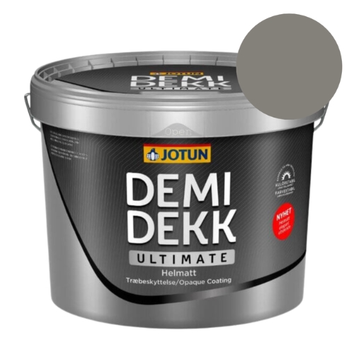 TILBUD: JOTUN DEMIDEKK Ultimate Helmat 2,7 l. Farve: 1462 Grå Skifer