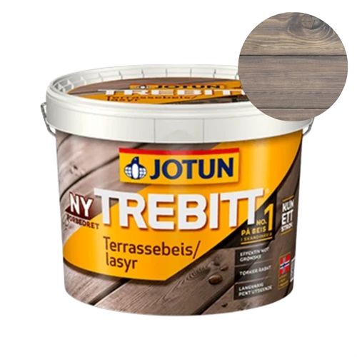 TILBUD: JOTUN TREBITT TERRASSEOLIE 9 L. - transparent. Farve: 90001 Fjellbris