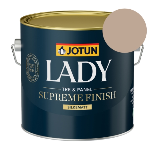 TILBUD: Jotun Lady Supreme Finish 2,7 l. Glans 15 - Farve: Gylden Lyserød
