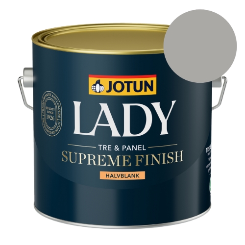 TILBUD: Jotun Lady Supreme Finish 2,7 l. Glans 40 - Farve: 9905 Ebony