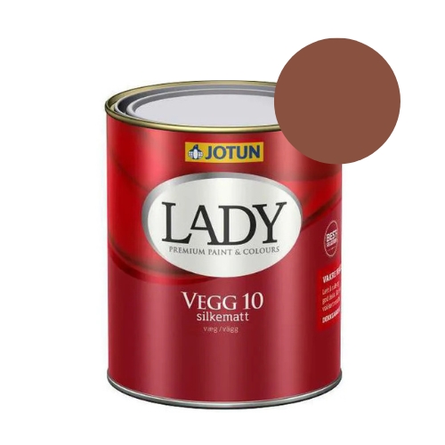 TILBUD: JOTUN LADY Væg 10 Vægmaling  0,68 l. (Glans 10). Farve: s5040-y60r