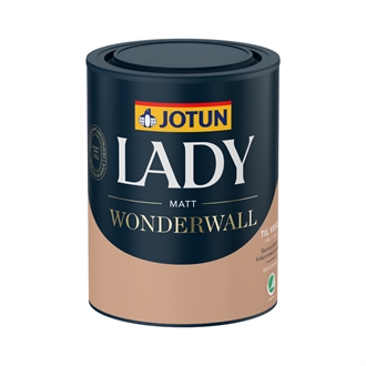 JOTUN LADY Wonderwall Glans 5 - Vægmaling 0,68 Liter
