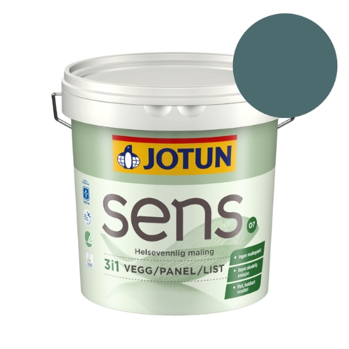 TILBUD: JOTUN SENS 0,68 l. Vægmaling (Glans 07) - Farve: 5362 Fusion