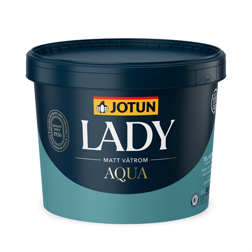 JOTUN LADY Aqua Vådrumsmaling Mat - Glans 5