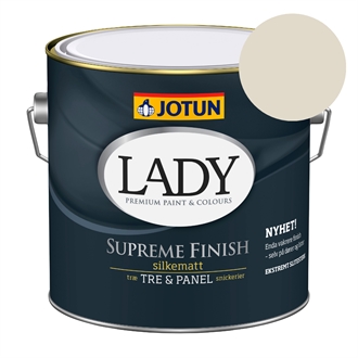 TILBUD: Jotun Lady Supreme Finish 2,7 l. Glans 15 - Farve: 12123 Contemporary White