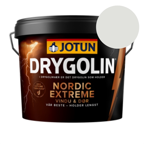 TILBUD: JOTUN DRYGOLIN NORDIC EXTREME - Vindue & Dør 2,7 l. Farve: s1000-N Lysegrå