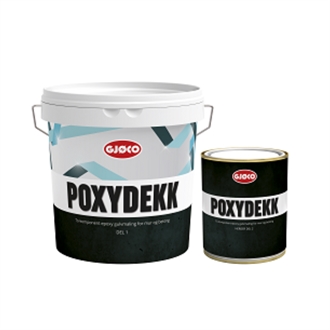 Gjøco - Poxydekk. 2 komponent epoxymaling