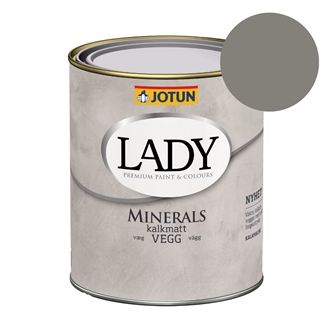 TILBUD: JOTUN LADY Minerals Kalkmaling 0,68 l. Farve: 1462 Grå Skifer