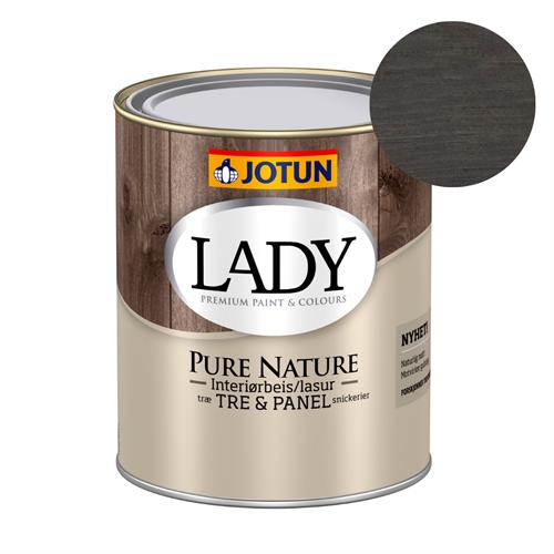 JOTUN LADY PURE NATURE 0,68 l. - transparent: Farve 9044 Kullsort