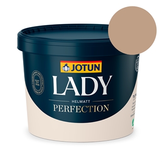 TILBUD: JOTUN LADY Perfection 2,7 l. Loftmaling. Farve 12120 Desert Pink