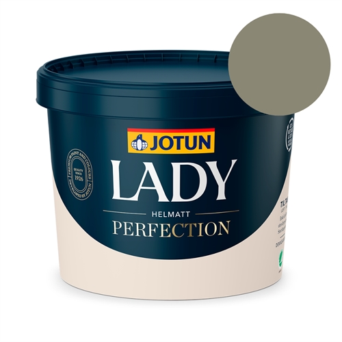 TILBUD: JOTUN LADY Perfection 2,7 l. Loftmaling. Farve 8469 Green Leaf