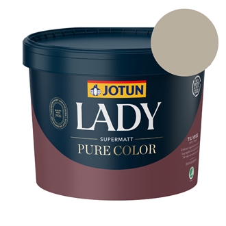 TILBUD: Jotun Lady Pure Color 9 l. Vægmaling - Farve: 12290 Antwerp Beige