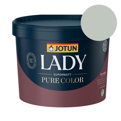 TILBUD: Jotun Lady Pure Color 9 l. Vægmaling - Farve: S2005-G20Y