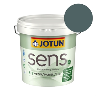 TILBUD: JOTUN SENS 9 l. Vægmaling (Glans 07). Farve: 5454 Dark Teal