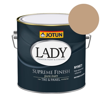 TILBUD: JOTUN LADY Supreme Finish 2,7 l. (mat/Glans 05). Farve: 12074 Peachy