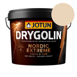 TILBUD: JOTUN DRYGOLIN NORDIC EXTREME - Vindue & Dør 2,7 l. Farve: Beige